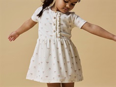 Lil Atelier coconut milk bow dress